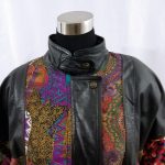 Pelle Leather & Nylon Jacket